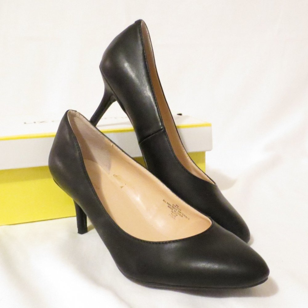 Liz Claiborne LC Joelle Black Women's Heels Size 8 Medium
